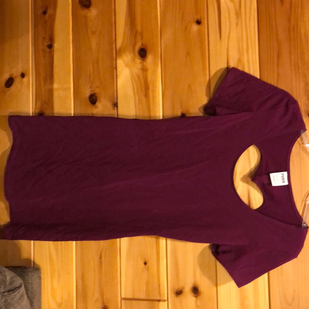 Cute purple PINK dress with heart cutout in back